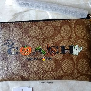 Coach Halloween Wristlet